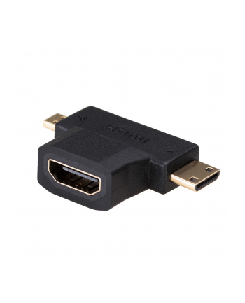 AKYGA ADAPTER HDMI F / MINI HDMI M + MICRO HDMI M AK-AD-23