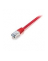 Equip SLIM PATCH CABLE FLAT 3.0M Slim Patch Cable Cat.6A/10G S/FTP flat  3,0m red - nr 6