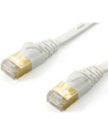 Equip SLIM PATCH CABLE FLAT 1.0M Slim Patch Cable Cat.6A/10G S/FTP flat  1,0m green - nr 11
