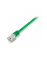 Equip SLIM PATCH CABLE FLAT 1.0M Slim Patch Cable Cat.6A/10G S/FTP flat  1,0m green - nr 9