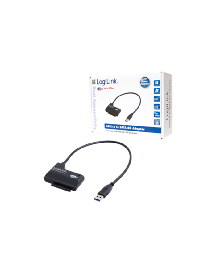 LogiLink Adapter USB 3.0 SATA3 do HDD/SDD 2,5/3,5' główny