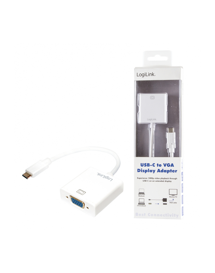 LogiLink Adapter VGA do USB-C główny
