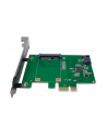 LogiLink Karta PCI Express, 1 x mSATA SDD + 1 x SATA HDD - nr 16