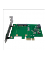 LogiLink Karta PCI Express, 1 x mSATA SDD + 1 x SATA HDD - nr 9