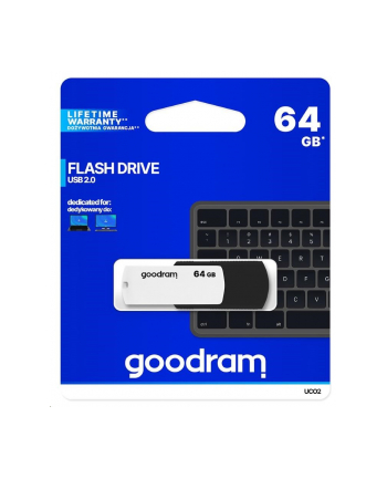 GOODRAM COLOR MIX  64GB USB2.0 BLACK&WHITE