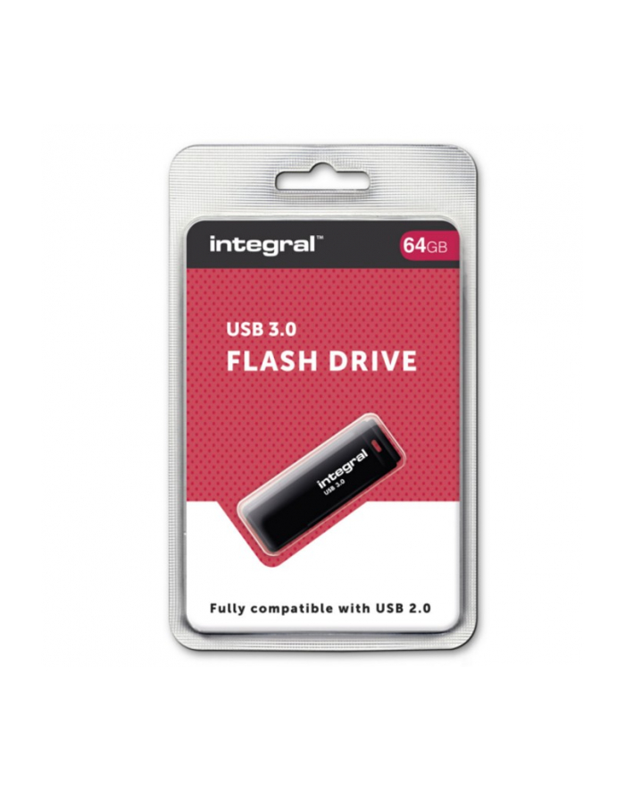 Integral PENDRIVE 64GB USB 3.0 BLACK główny