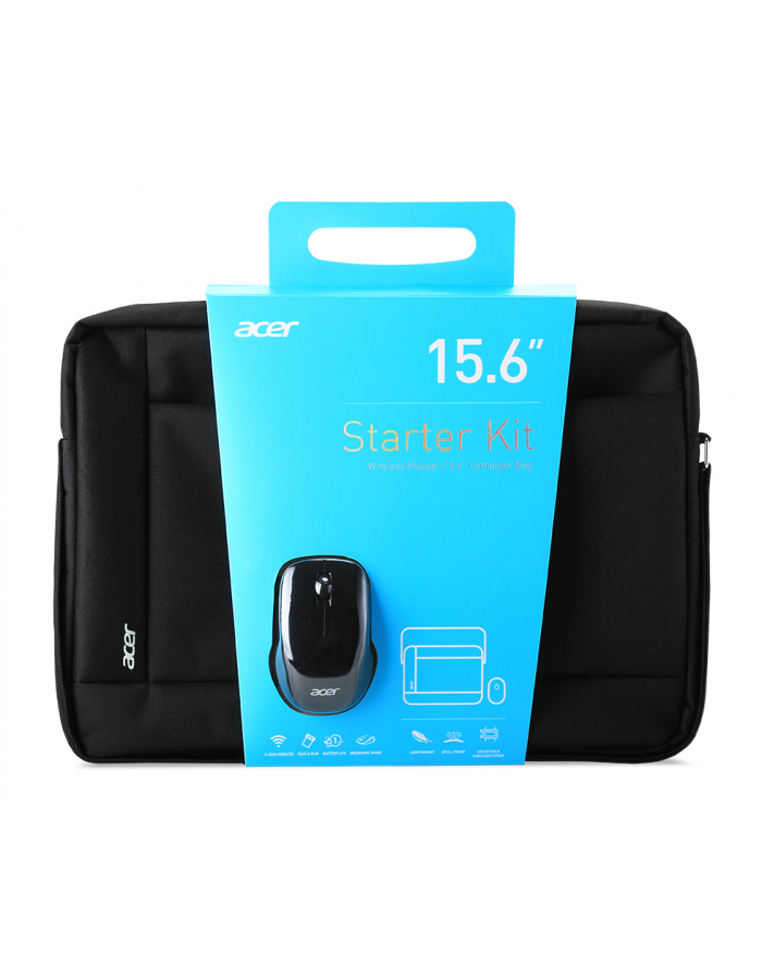 Acer Notebook Starter Kit:15.6' zestaw torba + mysz bezprzewodowa główny
