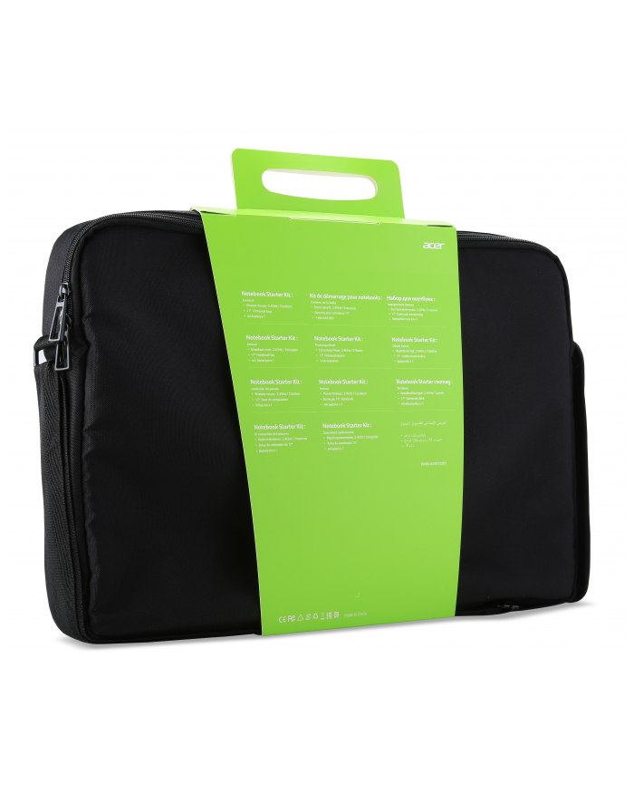 Acer Notebook Starter Kit:17.3' zestaw torba + mysz bezprzewodowa główny