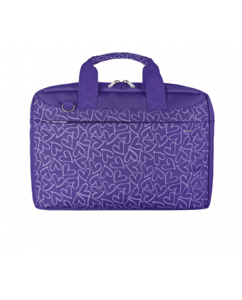 Trust Bari Carry Bag for 13.3 laptops - purple hearts