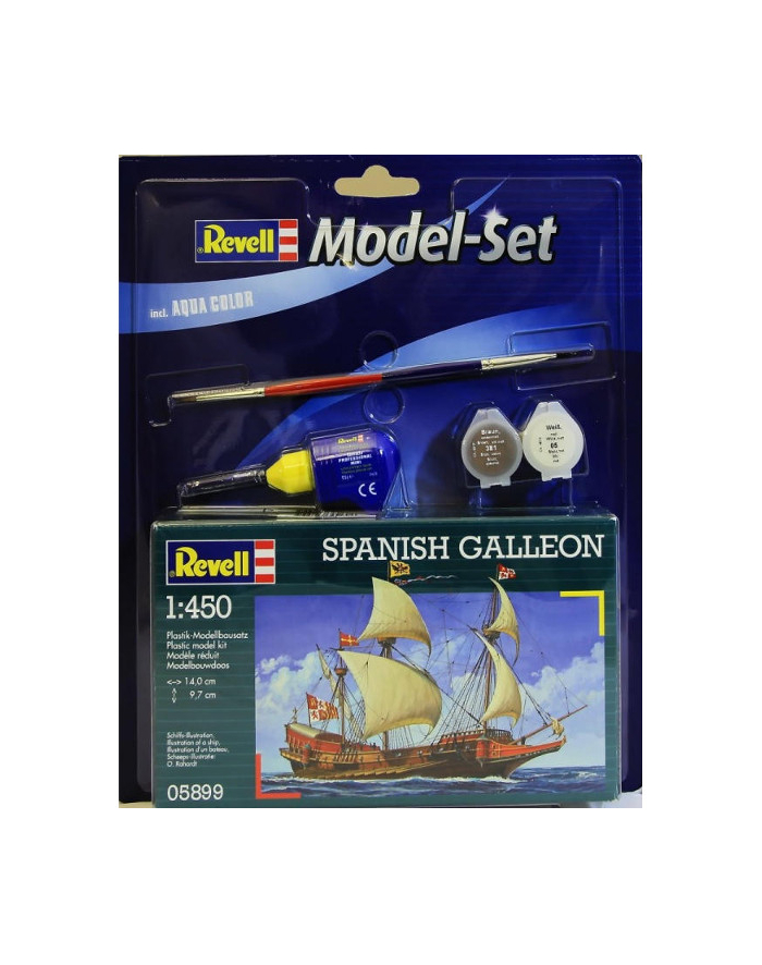 REVELL Model Set: Galeon Hiszpański główny