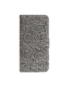 Etui walletcase iPhone 6/6S Plus skóra szare/różowe - nr 34