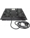 Intellinet Panel wentylacyjny 4W z termostatem i kablem do szafy 19'' czarny - nr 11