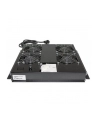 Intellinet Panel wentylacyjny 4W z termostatem i kablem do szafy 19'' czarny - nr 12