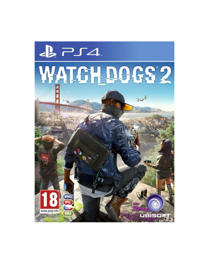 UBISOFT Gra Watch Dogs 2 PCSH (PS4) główny