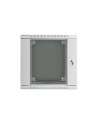 Lanberg szafa instalacyjna wisząca dwusekcyjna 19'' 12U 600x600mm szara - nr 52
