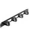 Intellinet Organizer kabli 19'' 1U z 4 krótkimi pierścieniami, czarny - nr 8