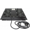 Intellinet Panel wentylacyjny 4W z termostatem i kablem do szafy 19'' czarny - nr 11