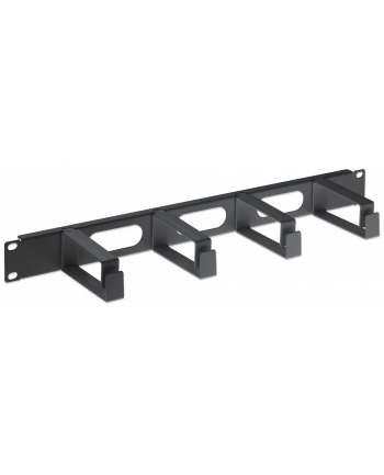 Intellinet Organizer kabli 19'' 1U z 4 długimi pierścieniami, czarny nr 2