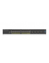 Zyxel XGS2210-28HP 24-port GbE L2+ PoE 802.3at 375W Switch, 4x 10GbE SFP+ ports - nr 16