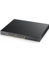 Zyxel XGS2210-28HP 24-port GbE L2+ PoE 802.3at 375W Switch, 4x 10GbE SFP+ ports - nr 22