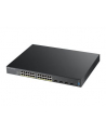 Zyxel XGS2210-28HP 24-port GbE L2+ PoE 802.3at 375W Switch, 4x 10GbE SFP+ ports - nr 24