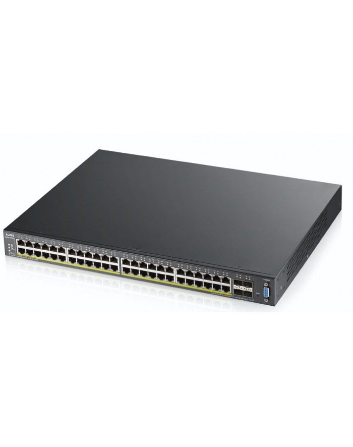 Zyxel XGS2210-52HP 48-port GbE L2+ PoE 802.3at 375W Switch, 4x 10GbE SFP+ ports główny