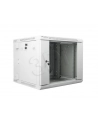 Lanberg szafa instalacyjna wisząca dwusekcyjna 19'' 9U 600x600mm szara - nr 31
