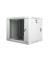 Lanberg szafa instalacyjna wisząca dwusekcyjna 19'' 9U 600x600mm szara - nr 45
