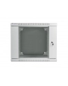 Lanberg szafa instalacyjna wisząca dwusekcyjna 19'' 9U 600x600mm szara - nr 4