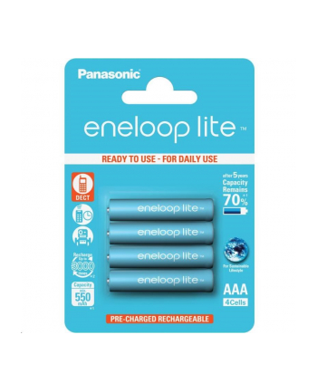 Panasonic Eneloop Lite R03/AAA 550mAh, 4 Szt., Blister