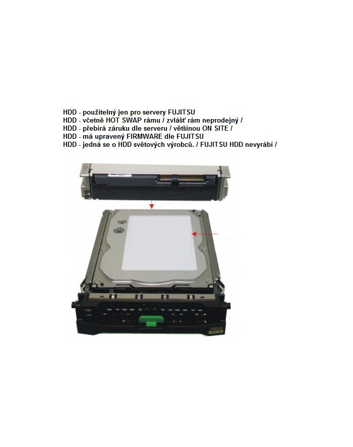 Fujitsu HD SATA 6G 1TB 7.2K NO  HOT PL 3.5'' ECO główny