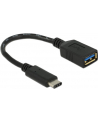 Adapter USB Delock USB type-C(M) - USB AF 3.1 0.15m - nr 12
