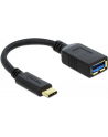 Adapter USB Delock USB type-C(M) - USB AF 3.1 0.15m - nr 17