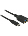 Adapter USB Delock USB type-C(M) - USB AF 3.1 0.15m - nr 21