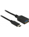 Adapter USB Delock USB type-C(M) - USB AF 3.1 0.15m - nr 32