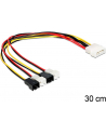 Kabel zasilający Delock Molex 4 pin - 4x 2 pin do wentylatora 30cm - nr 9