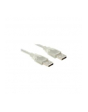 Kabel USB Delock AM-AM USB 2.0 1m przezroczysty - nr 3