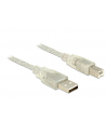 Kabel USB Delock AM-BM USB 2.0 1m przezroczysty - nr 7