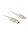 Kabel USB Delock AM-BM USB 2.0 1m przezroczysty - nr 9
