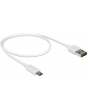 Kabel USB Delock micro AM-BM USB 2.0 Dual Easy-USB 0.5m - nr 23