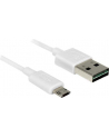 Kabel USB Delock micro AM-BM USB 2.0 Dual Easy-USB 2m - nr 31