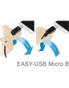 Kabel USB Delock micro AM-BM USB 2.0 Dual Easy-USB 2m - nr 32