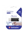 Verbatim USB DRIVE 3.0 16GB PINSTRIPE BLACK - nr 49