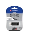 Verbatim USB DRIVE 3.0 16GB PINSTRIPE BLACK - nr 63
