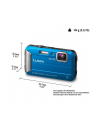 Panasonic Lumix DMC-FT30 niebieski - nr 7
