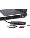 EDNET Czytnik kart 4-portowy USB 3.0 SuperSpeed (CF, SD, MicroSD/SDHC, MS) - nr 25
