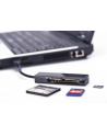 EDNET Czytnik kart 4-portowy USB 3.0 SuperSpeed (CF, SD, MicroSD/SDHC, MS) - nr 39