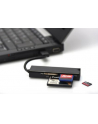 EDNET Czytnik kart 4-portowy USB 3.0 SuperSpeed (CF, SD, MicroSD/SDHC, MS) - nr 44