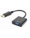 Gembird adapter displayport 1.1->VGA, na kablu, czarny - nr 5