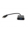 Gembird adapter HDMI-A(M) ->VGA (F), na kablu, czarny - nr 7